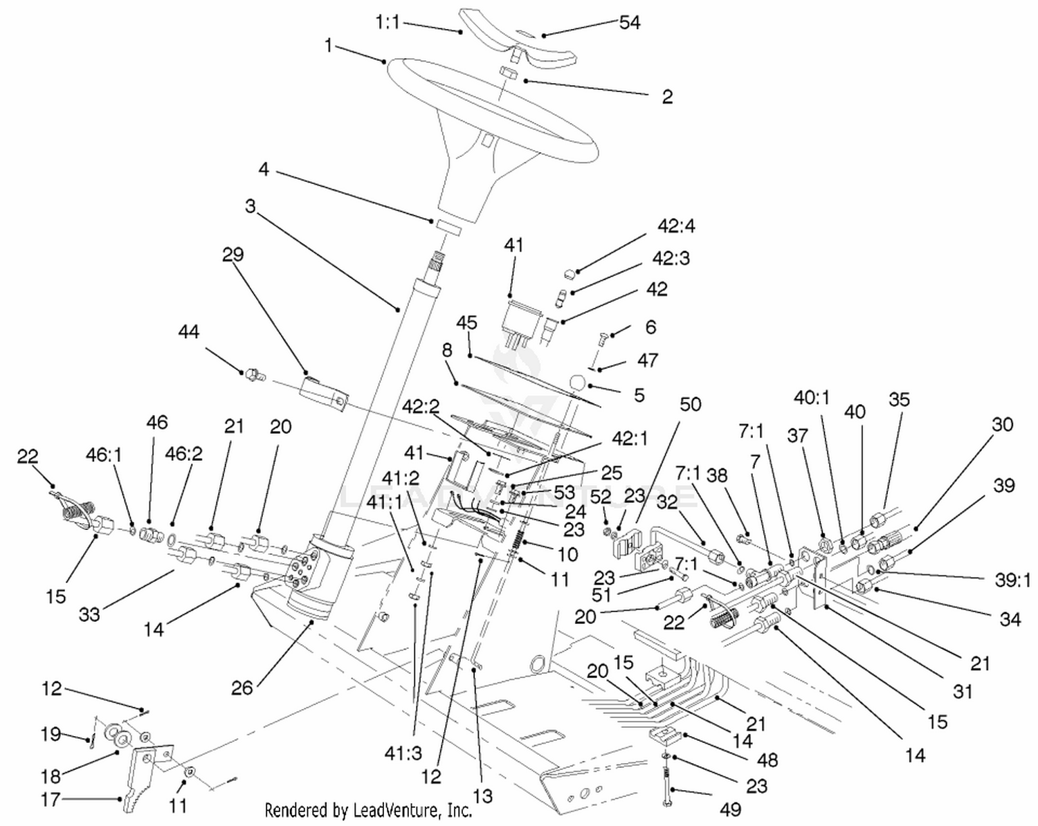 Steering Tower Assembly