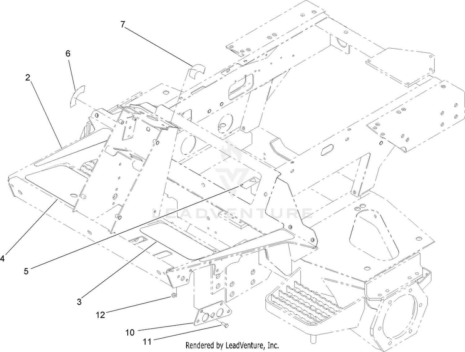 Front Frame Assembly No. 108-4407