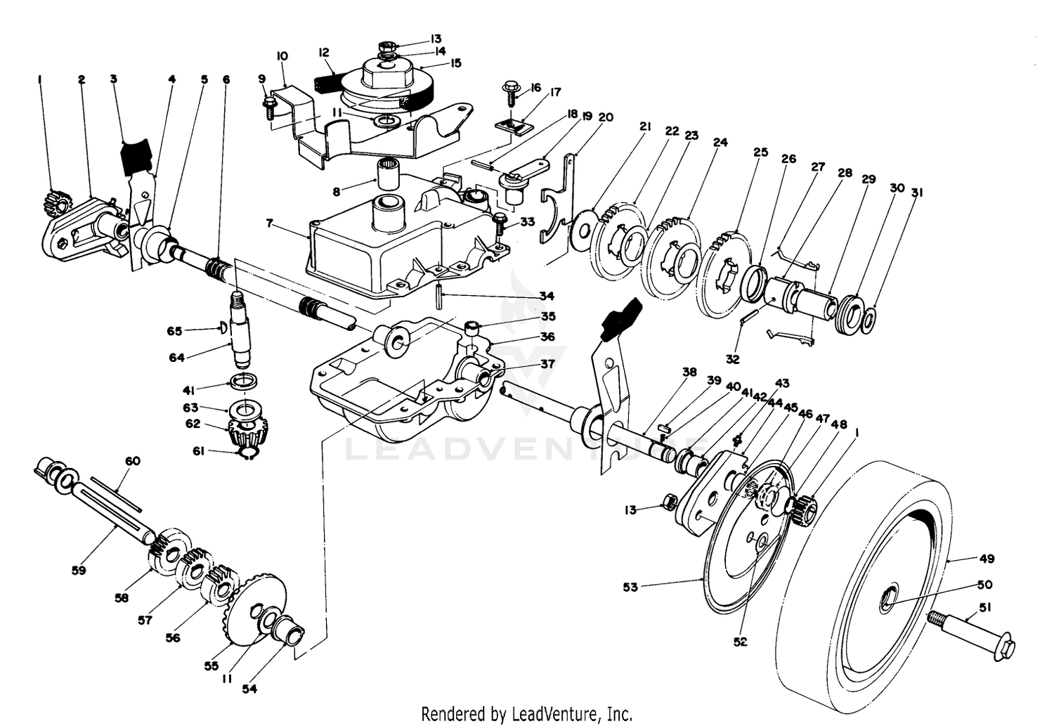 GEAR CASE ASSEMBLY