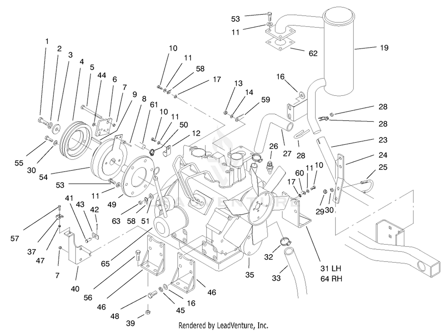 Engine Installation Assembly