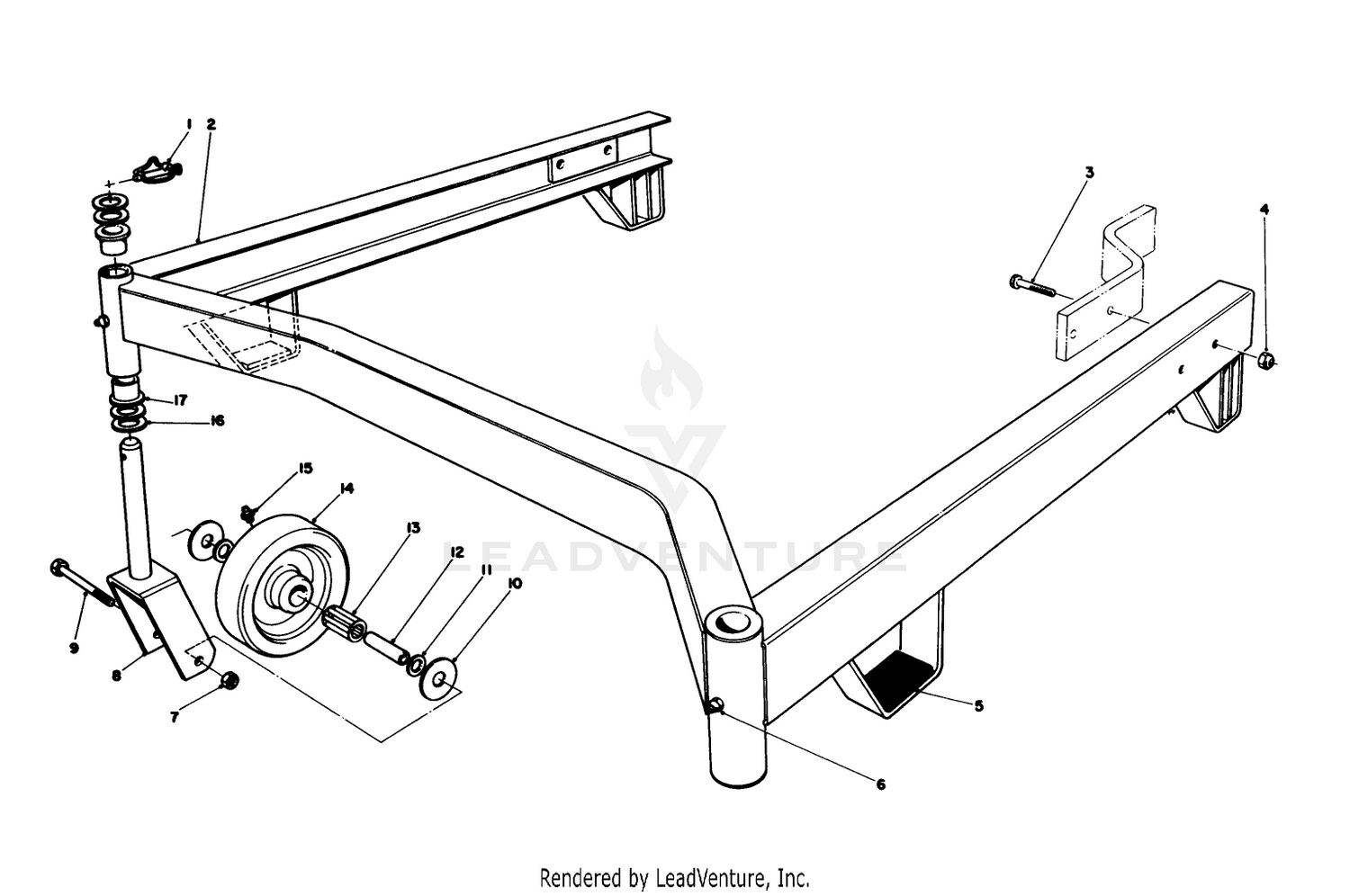Cutting Unit Suspension Assembly