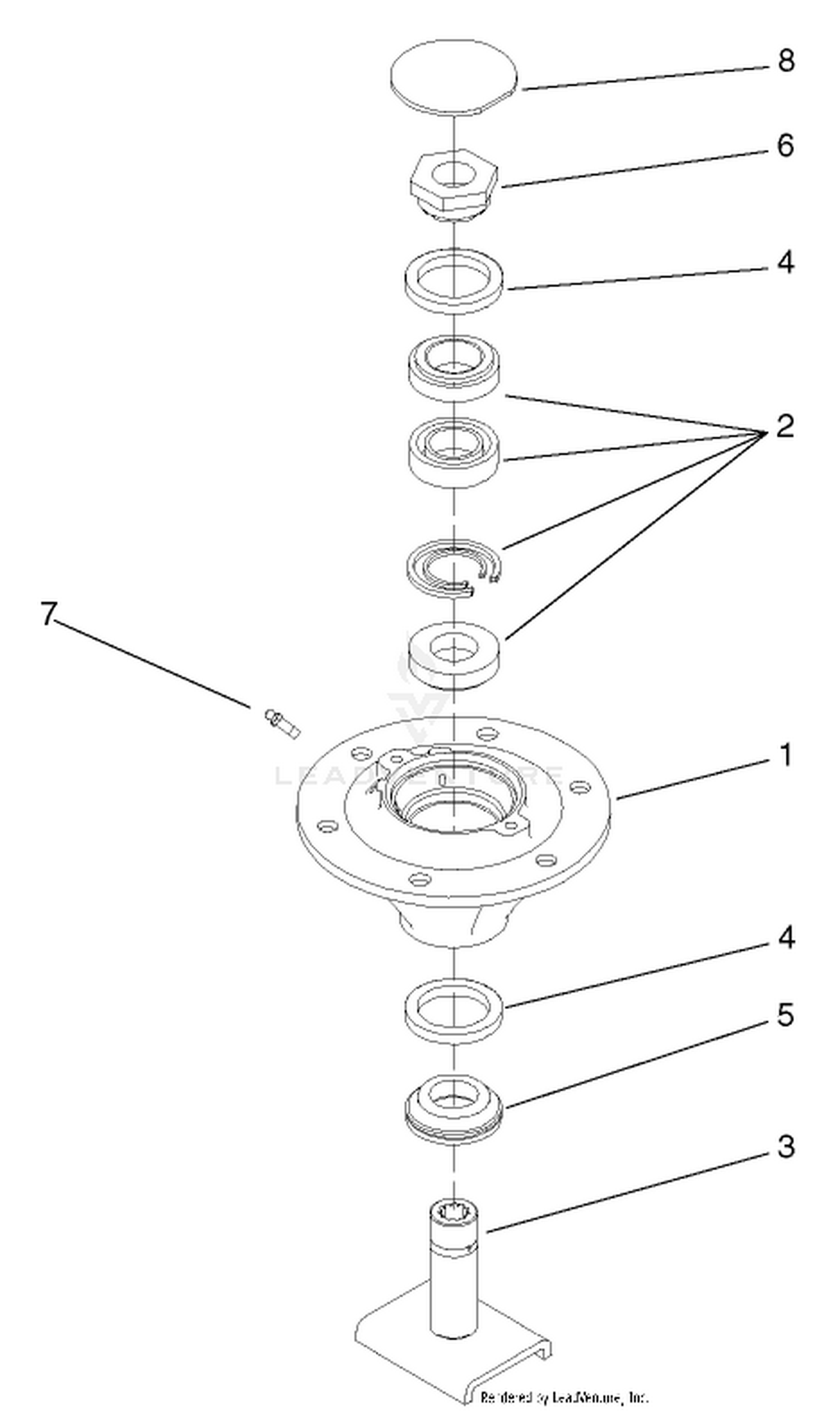 Spindle Assembly No. 100-5700