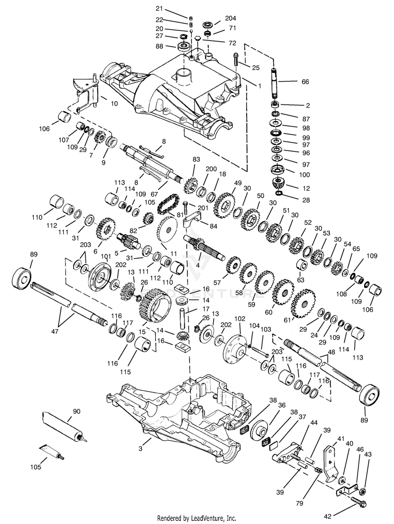 Peerless Transaxle 820-024