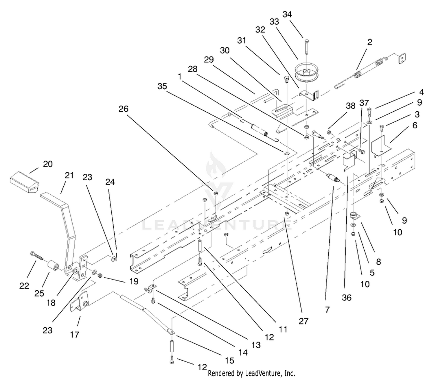 Traction Clutching Components Assembly
