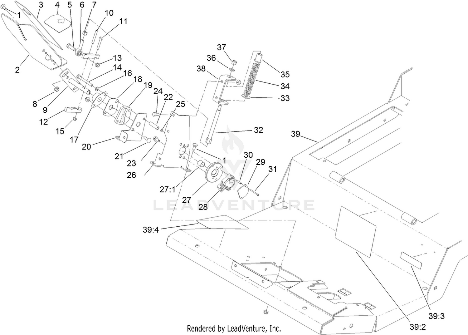 Traction Pedal and Platform Assembly