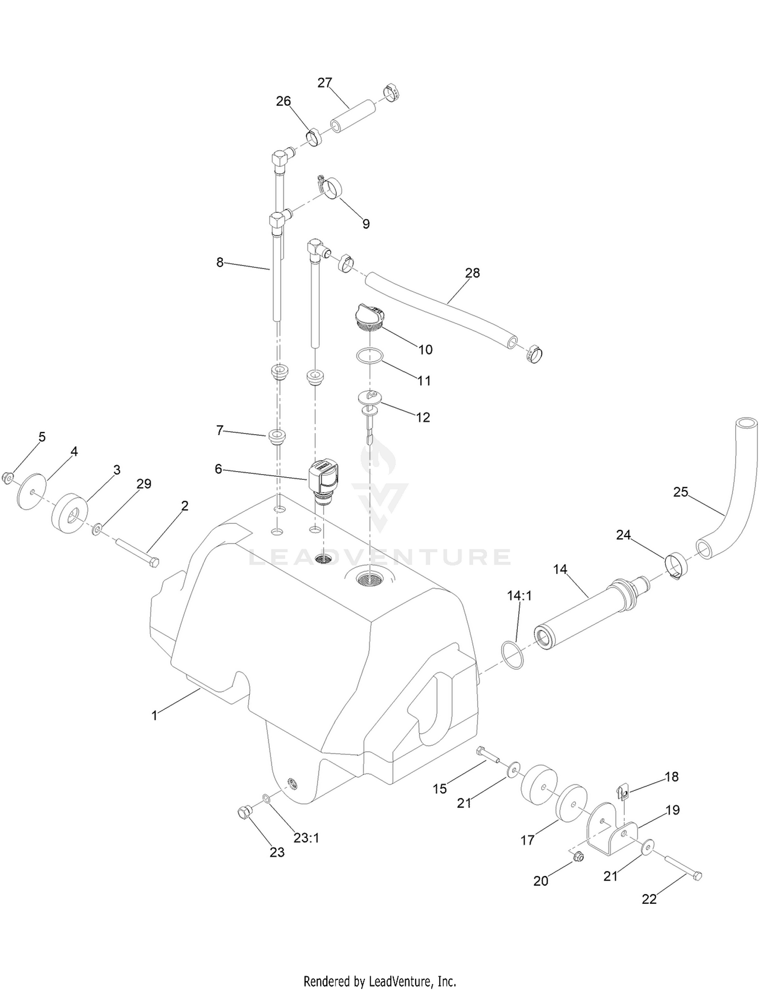 Hydraulic Reservoir Assembly