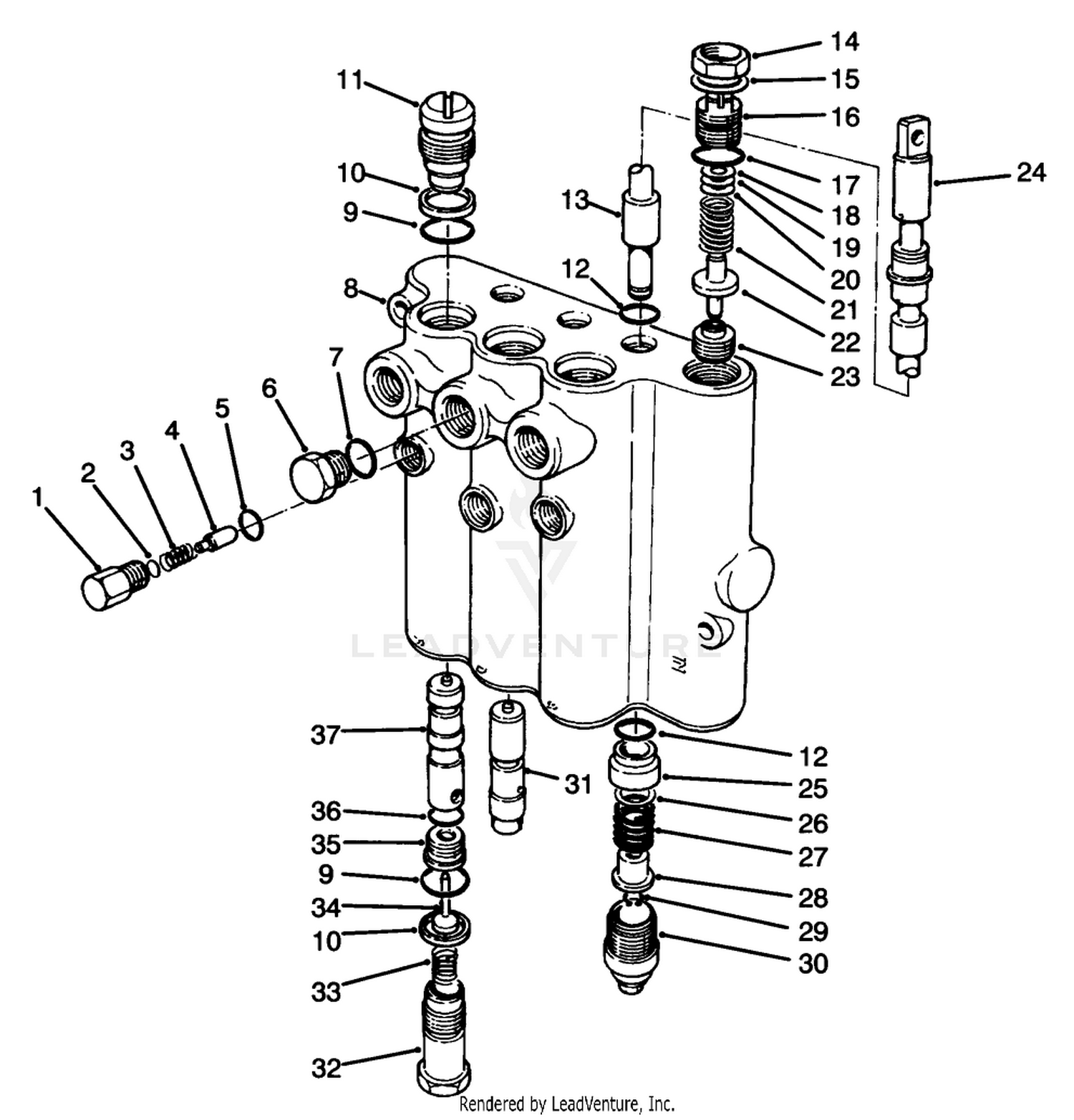 Lift Valve Assembly No. 92-1398