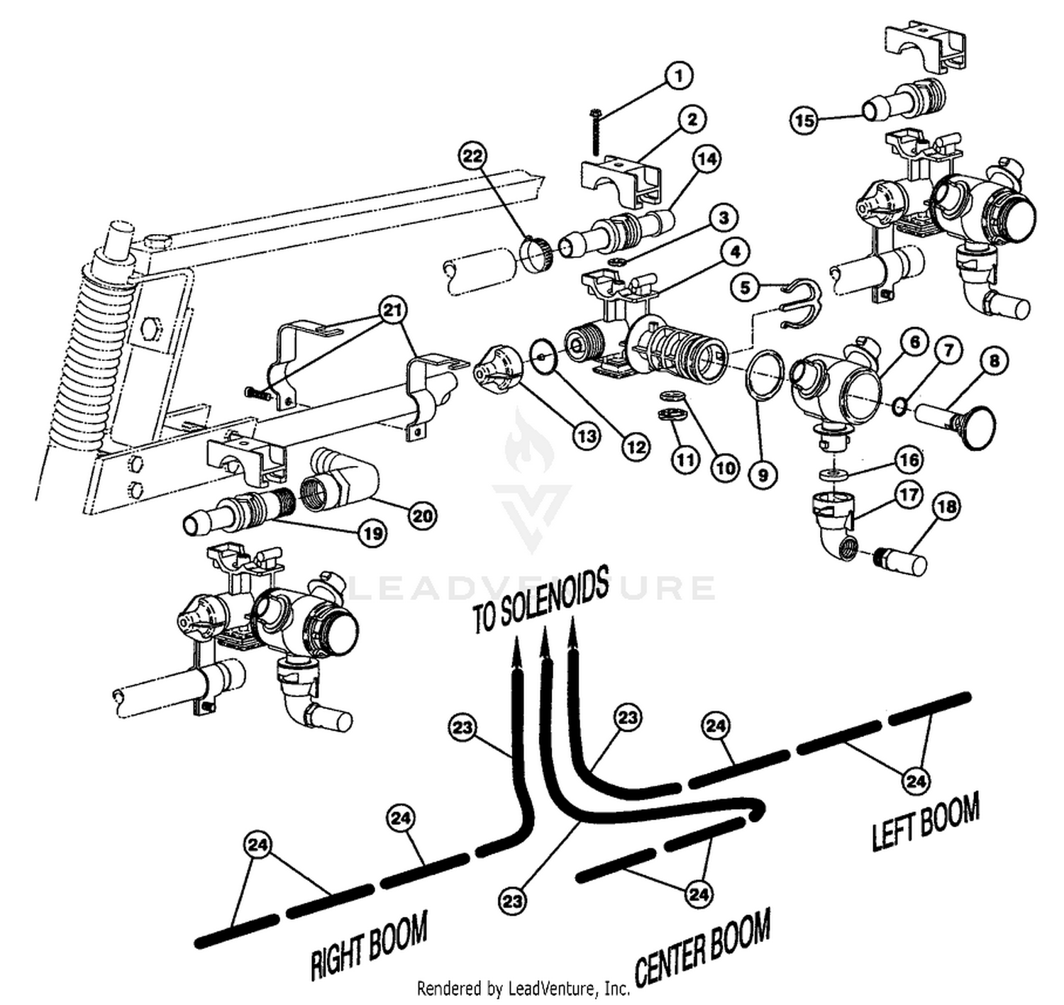 TURRET BODIES  BOOM HOSES