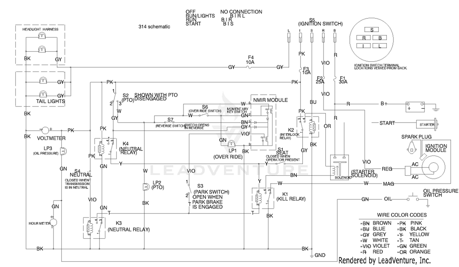 Electrical Schematic (model 73429 Only) 2