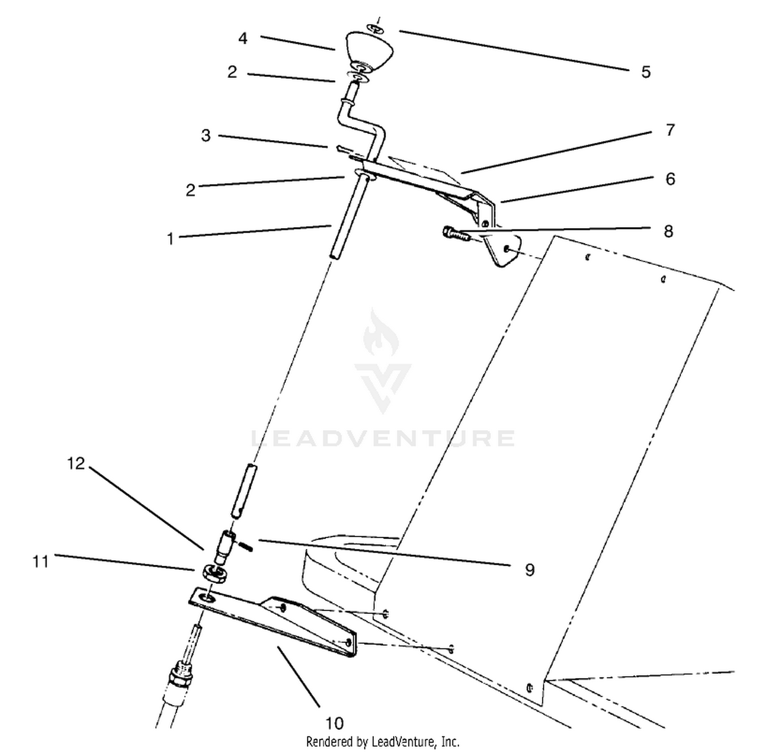 Chute Control Assembly