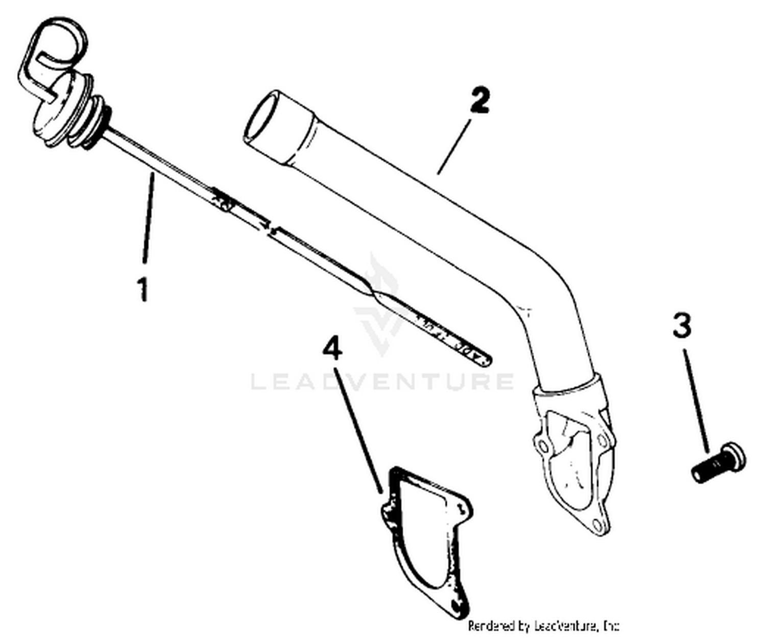 Dipstick-Engine Assembly-Model No. M16s-711533