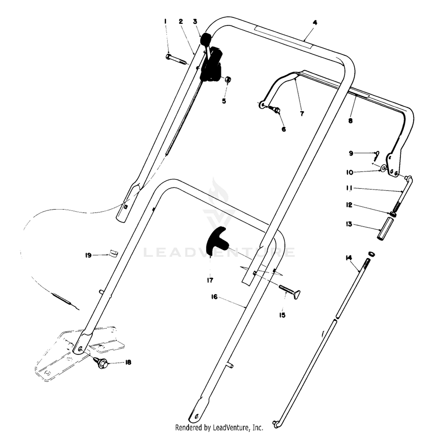 Handle Assembly-Model 16810