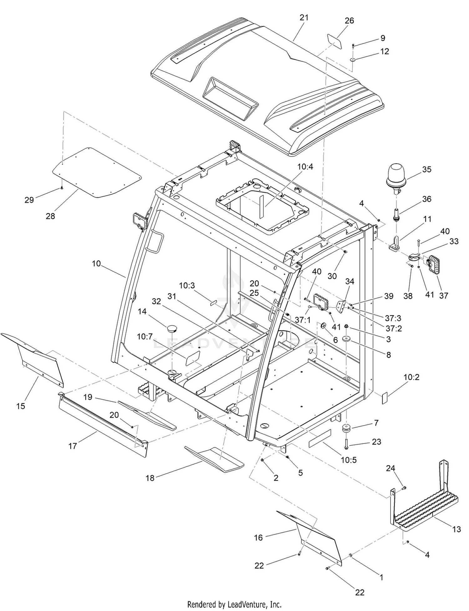 Operator Platform Assembly