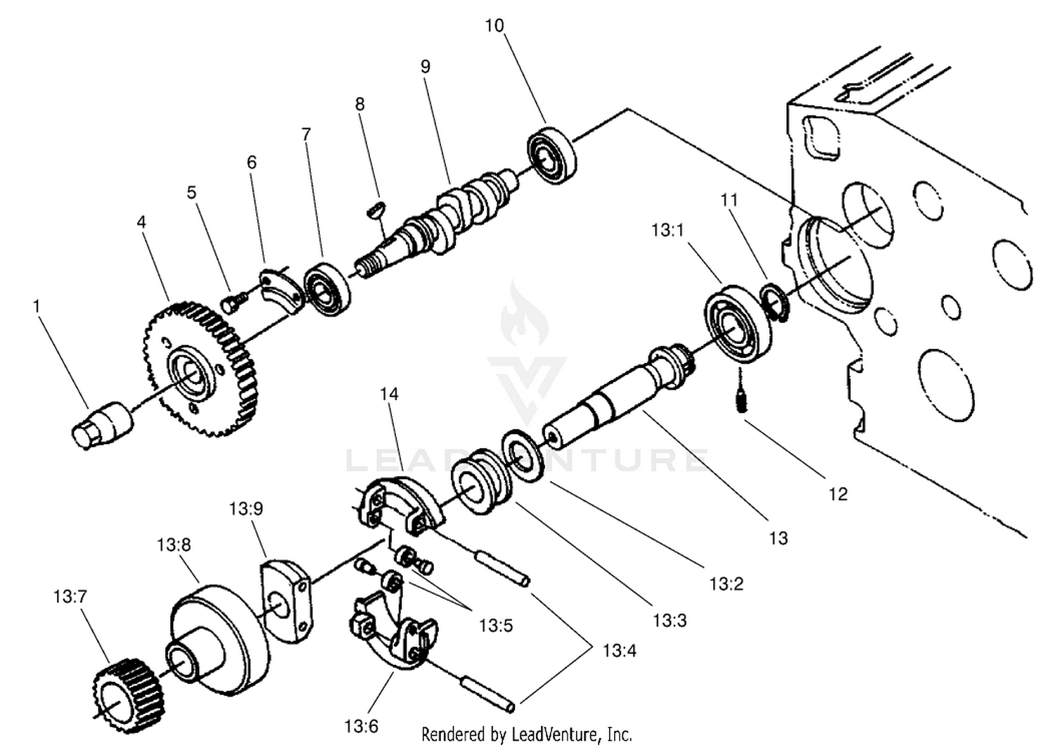 Fuel Camshaft Assembly