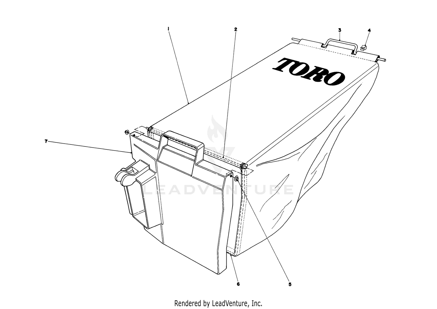 Grass Bag Assembly