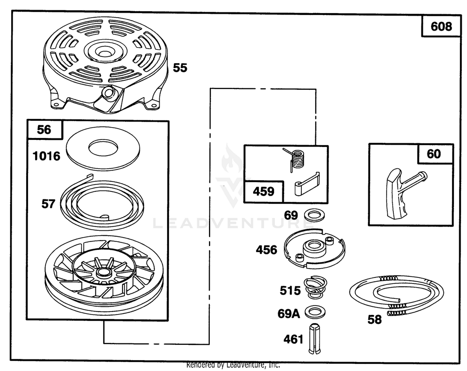 Engine Briggs  Stratton Model 127702-0645-01 6
