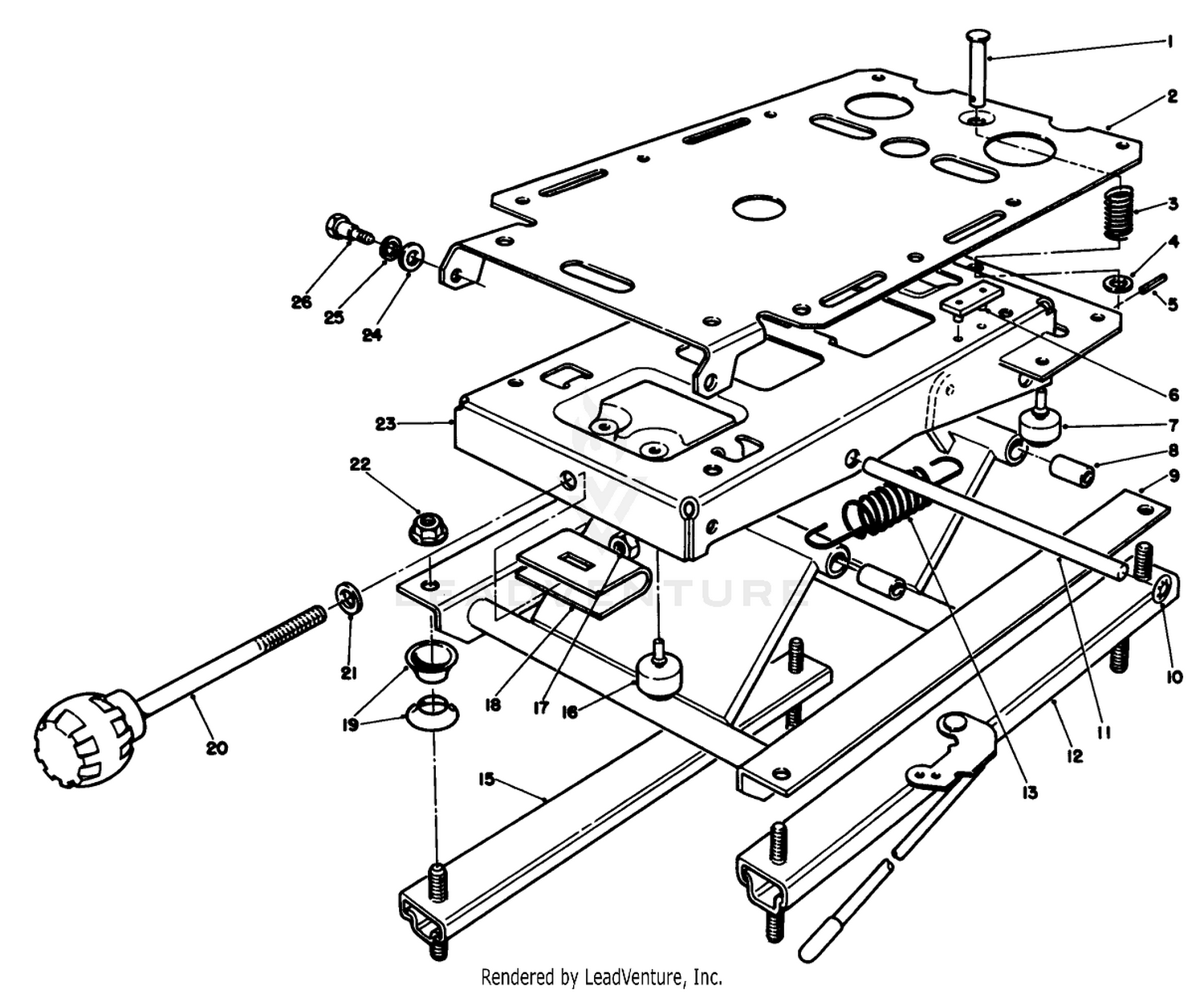 Seat Suspension Assembly