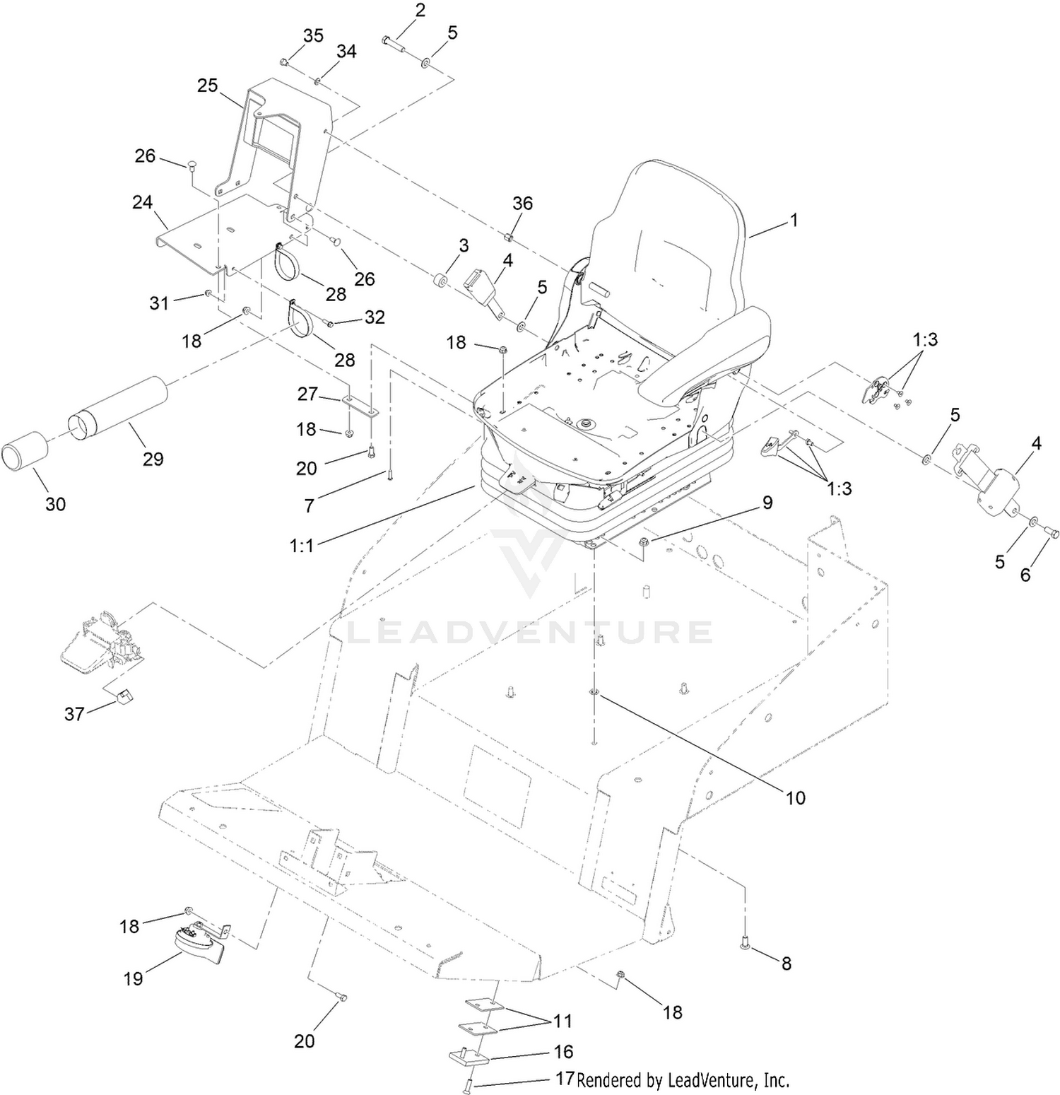 Seat Mount Assembly