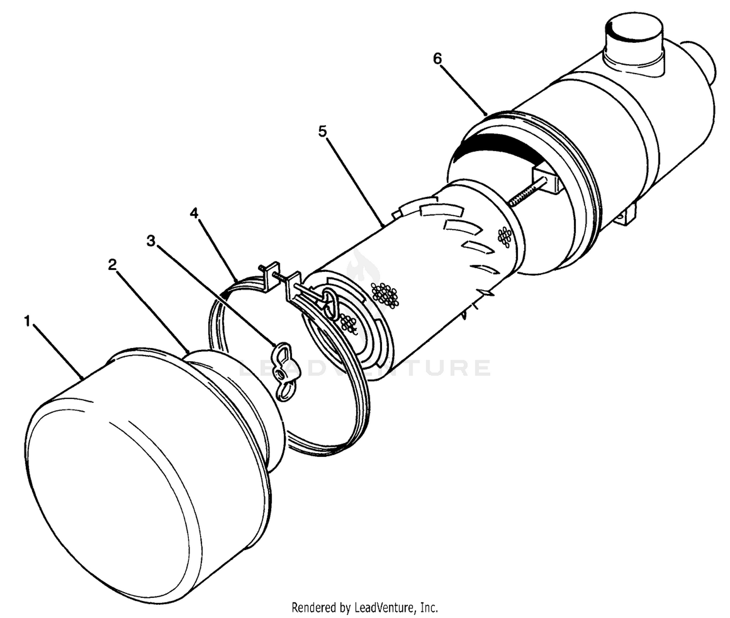 Air Cleaner Assembly No. 69-1890