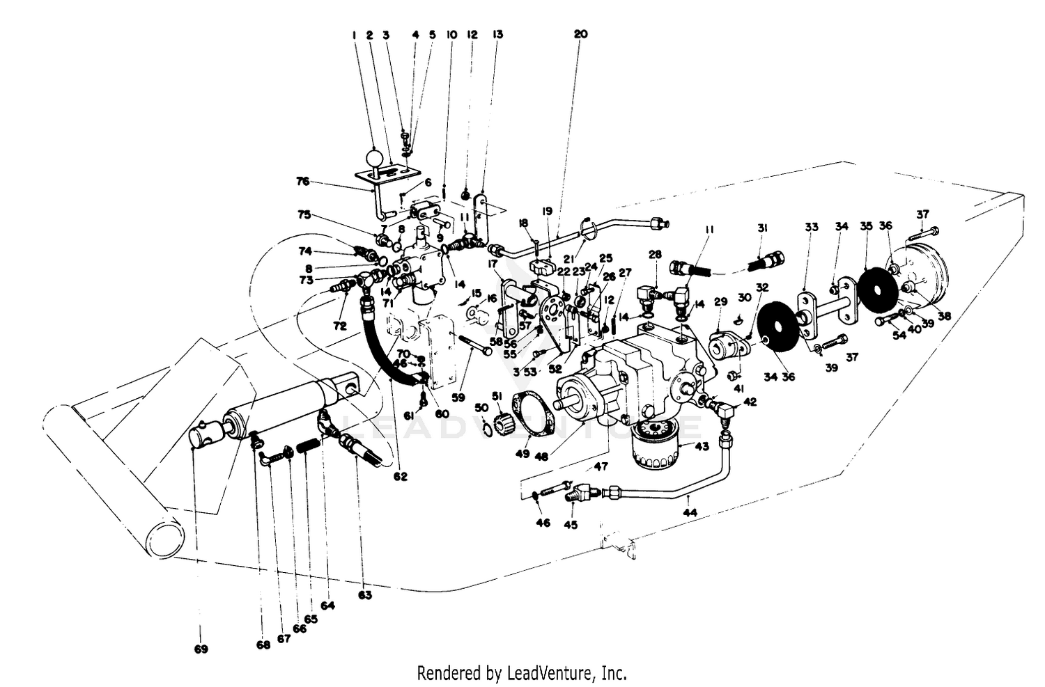 Hydrostatic Transmission  Valve Assembly