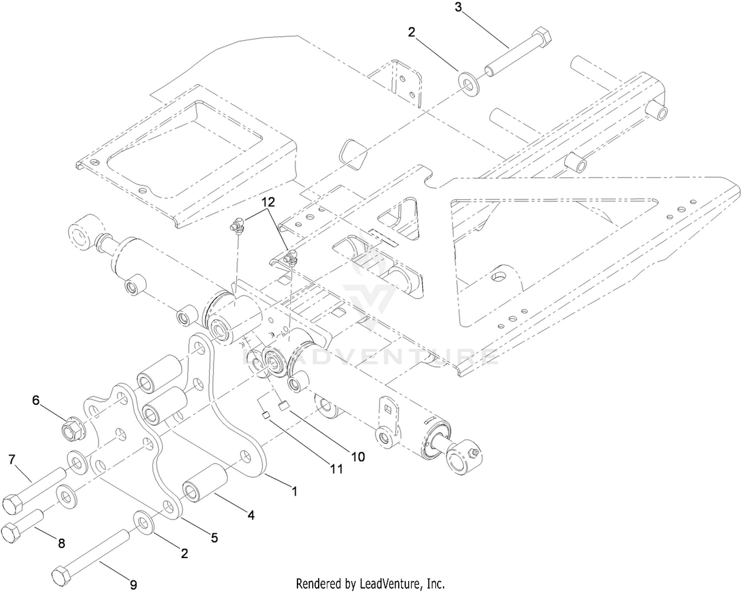 Frame Support Kit No. 119-6961