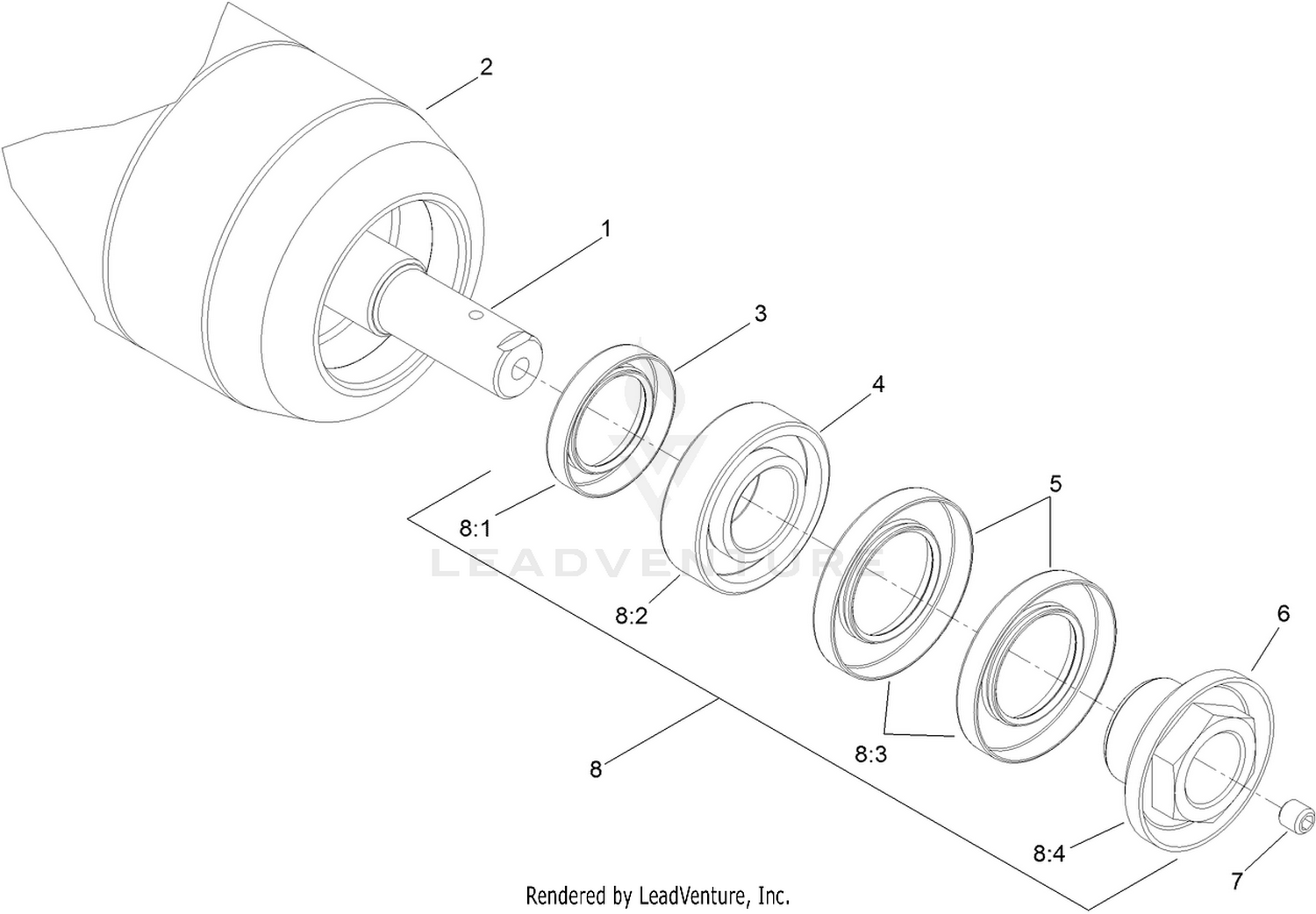 Roller Assembly No. 108-7387