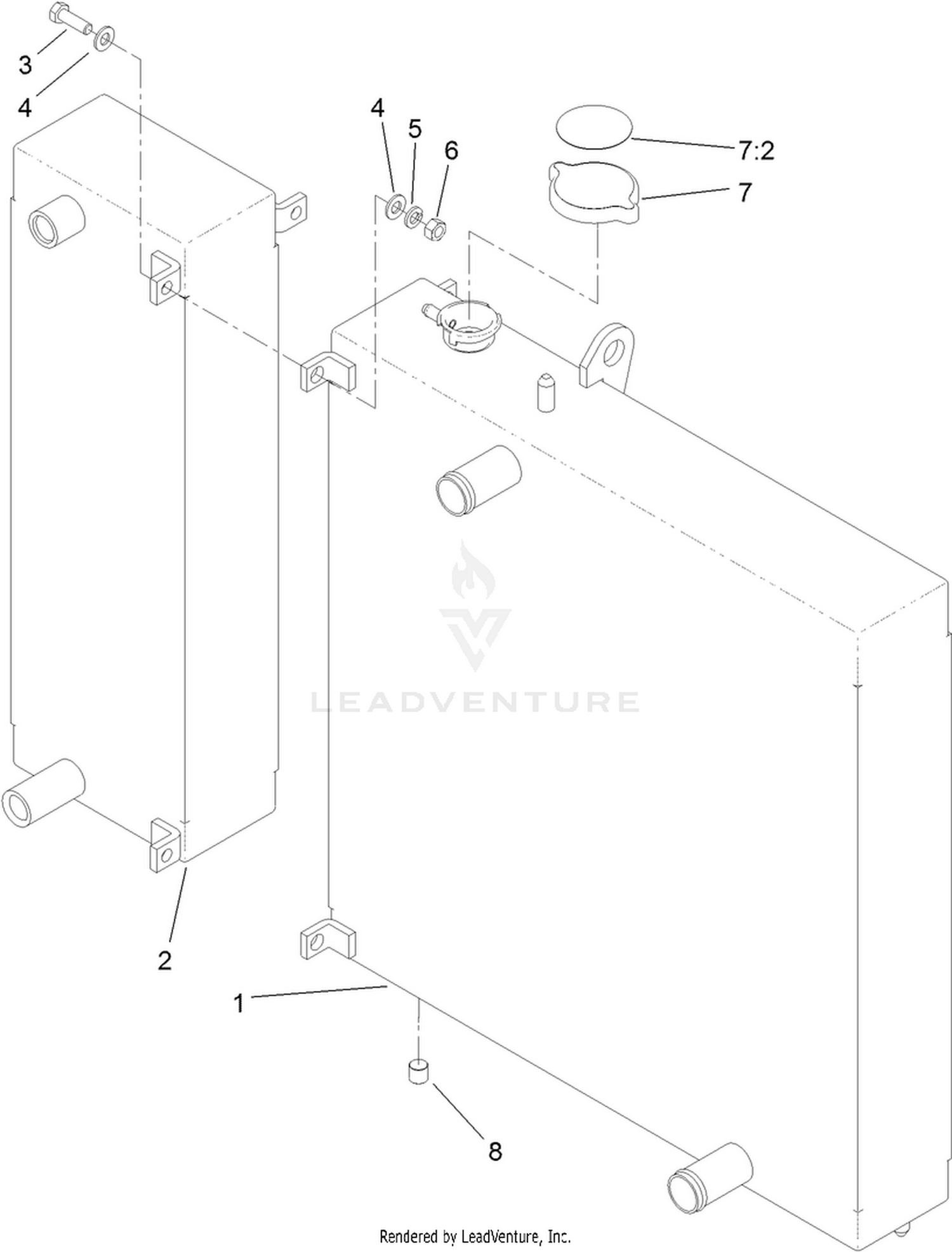Cooling Assembly No. 121-3330