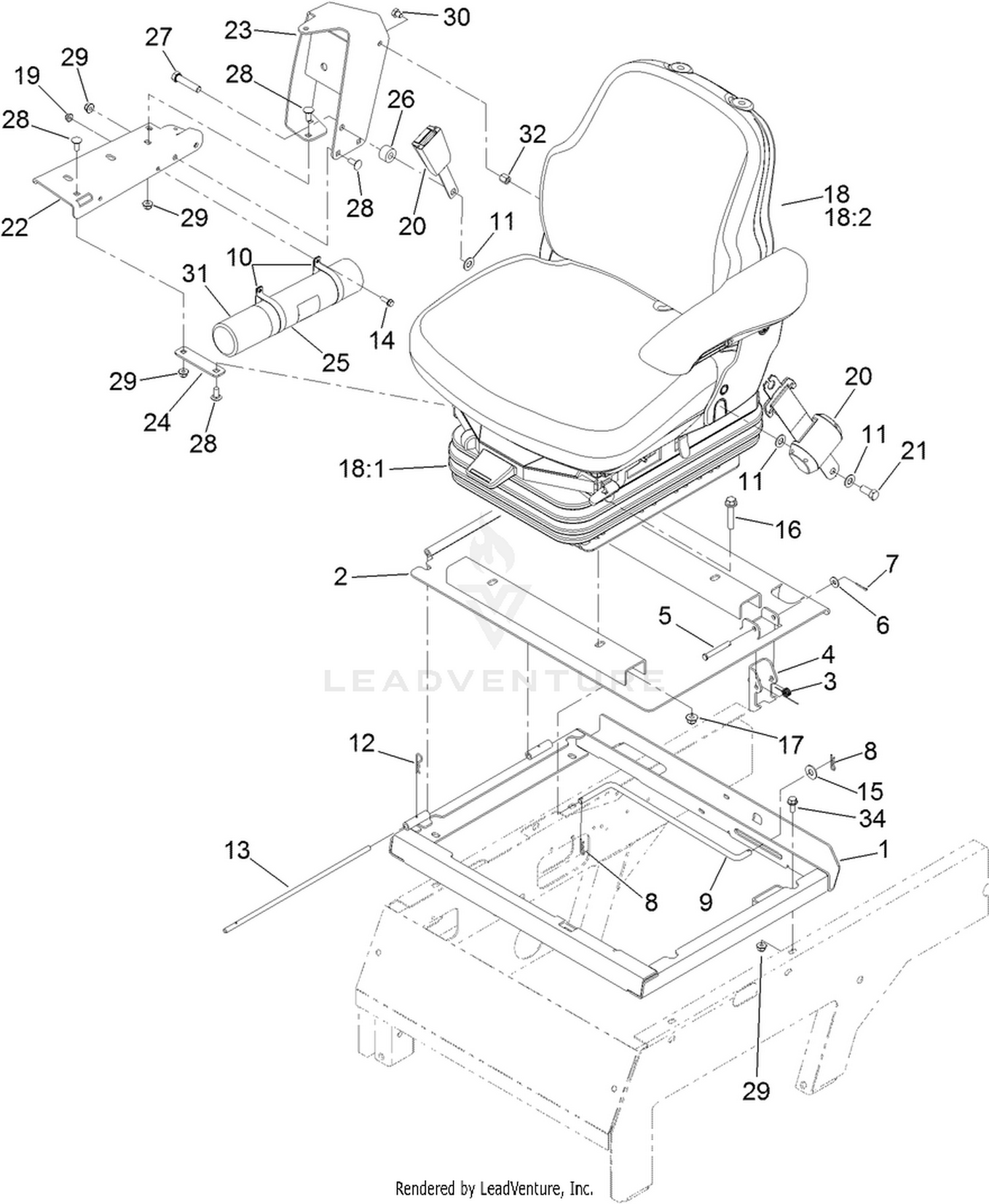 Seat Mounting Assembly