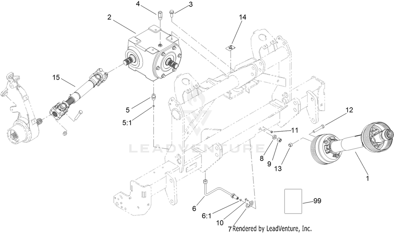 Gearbox and Driveline Assembly