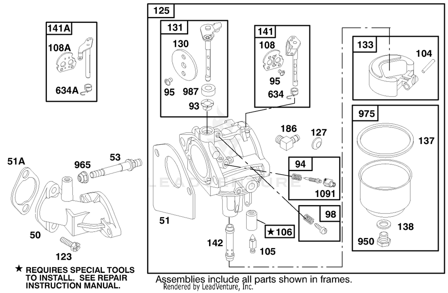 Engine Briggs  Stratton Model