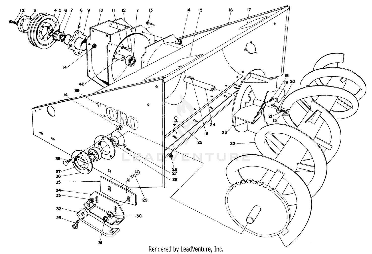 48" Snowthrower Model No. 30570 (optional)