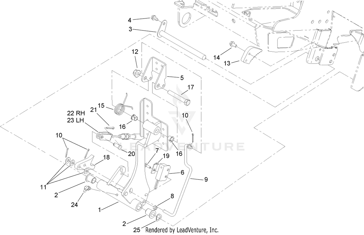 Brake Pedal Assembly