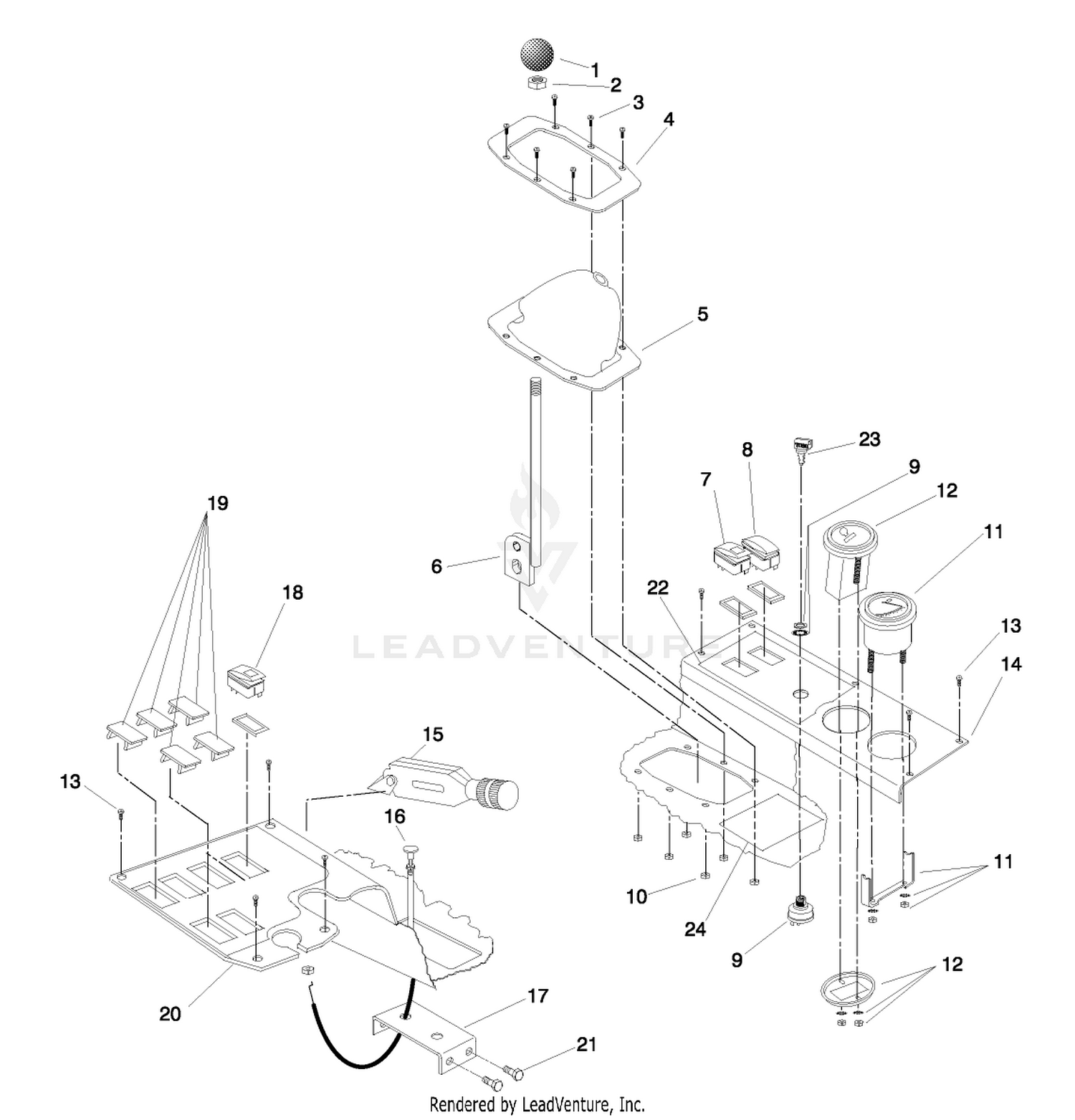 CONTROL PANEL ASM