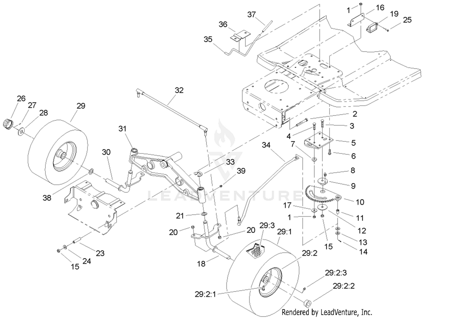 Steering Component Assembly
