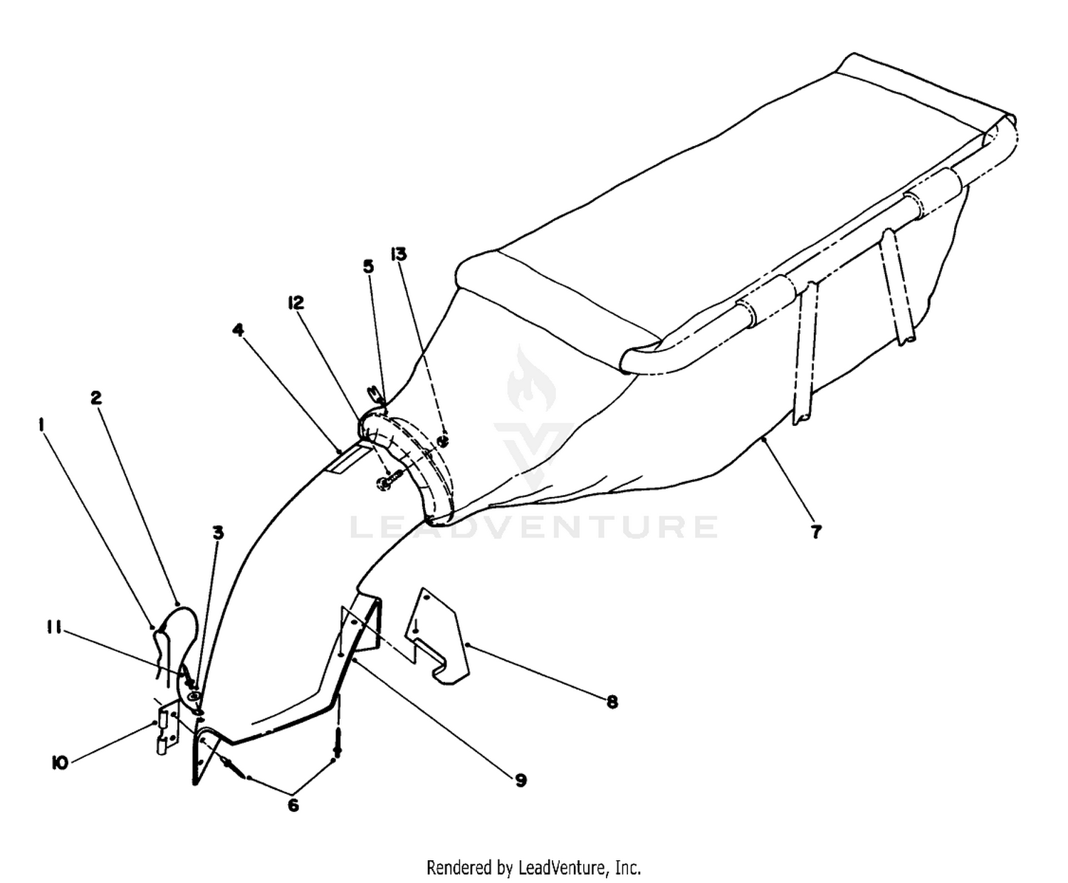 Chute  Bag Assembly