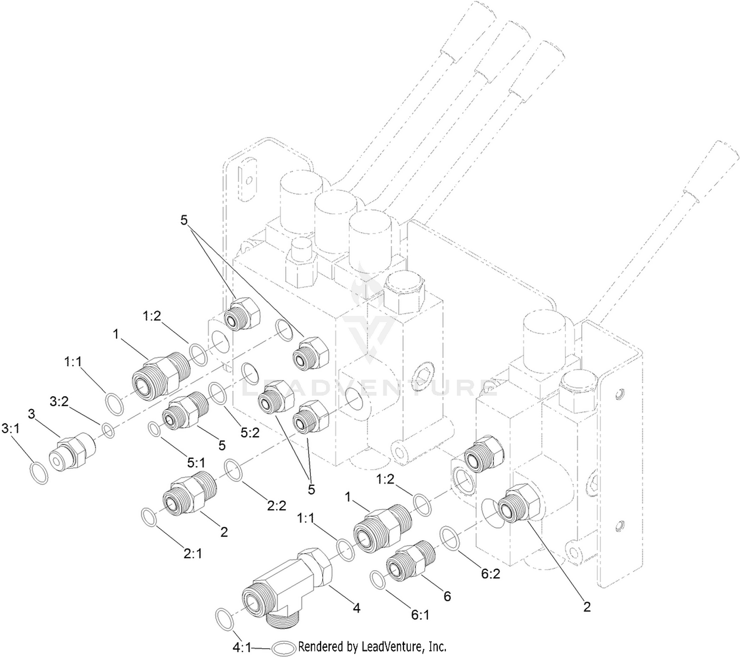 Hydraulic Fitting Assembly