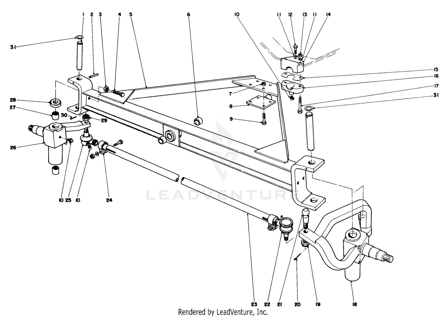 Front Axle Assembly