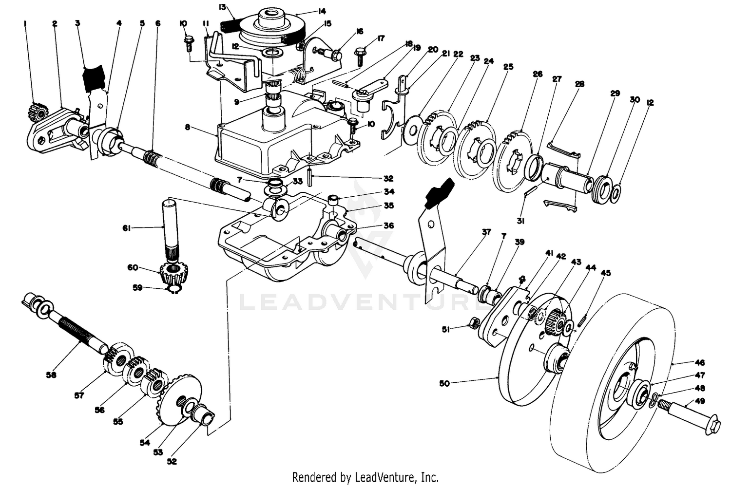 Gear Case Assembly