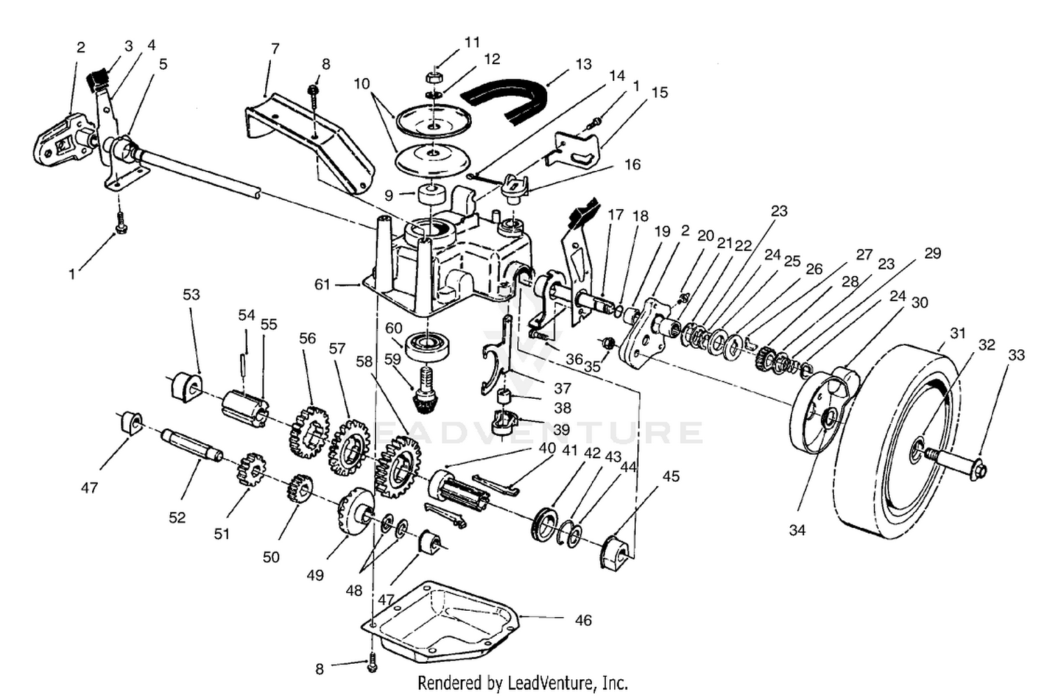 Gear Case Assembly
