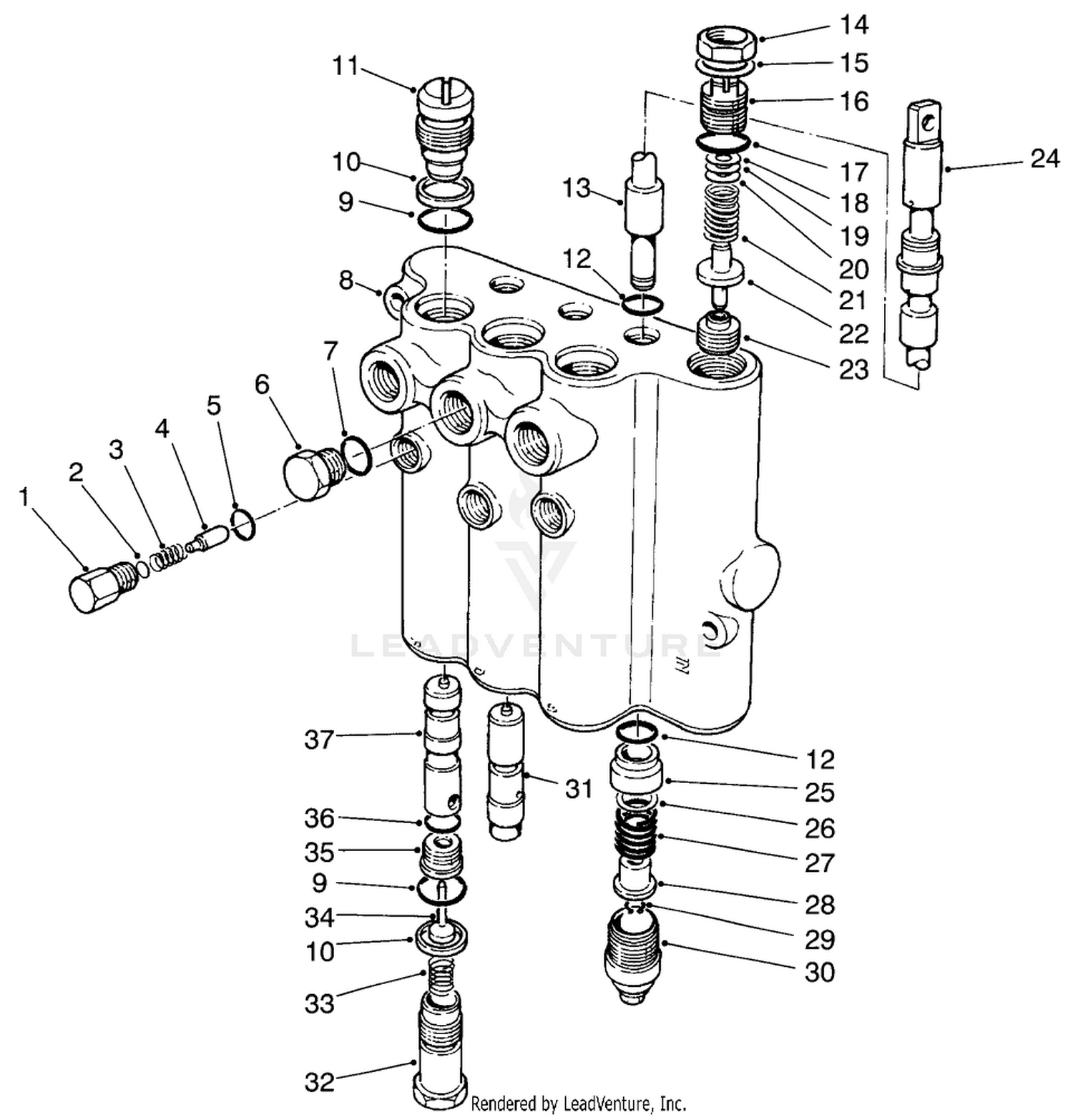 Lift Valve Assembly No. 92-1398