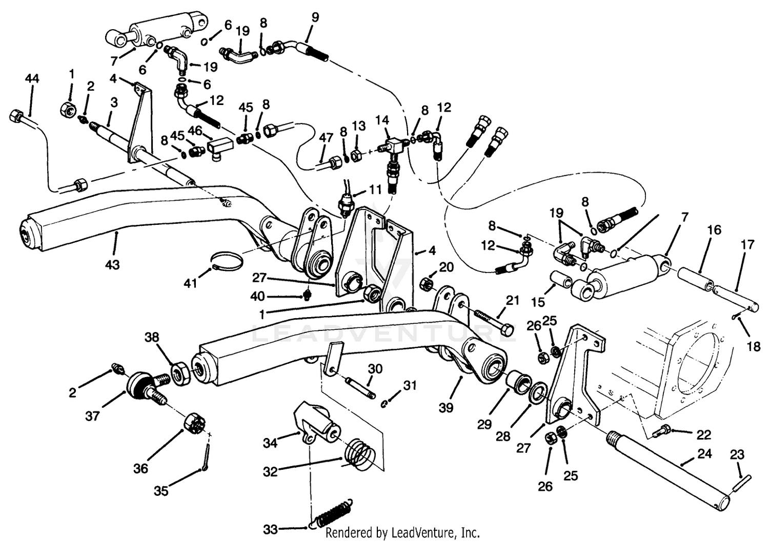 Front Lift Arm Assembly