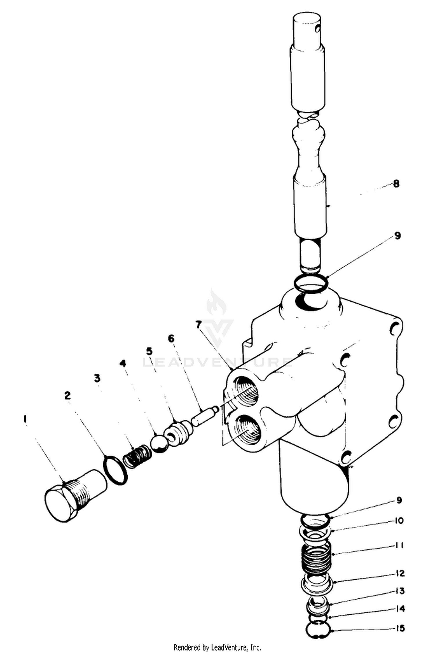 Control Valve Assembly No. 43-1710