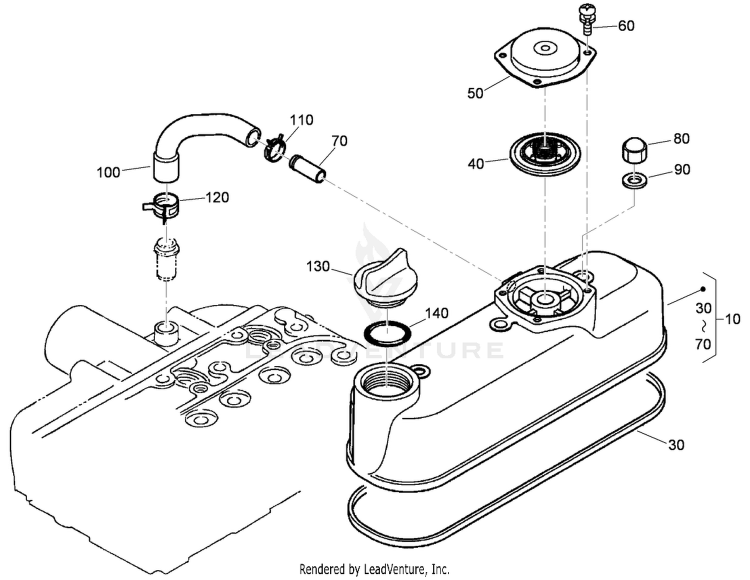 Cylinder Head Cover Assembly