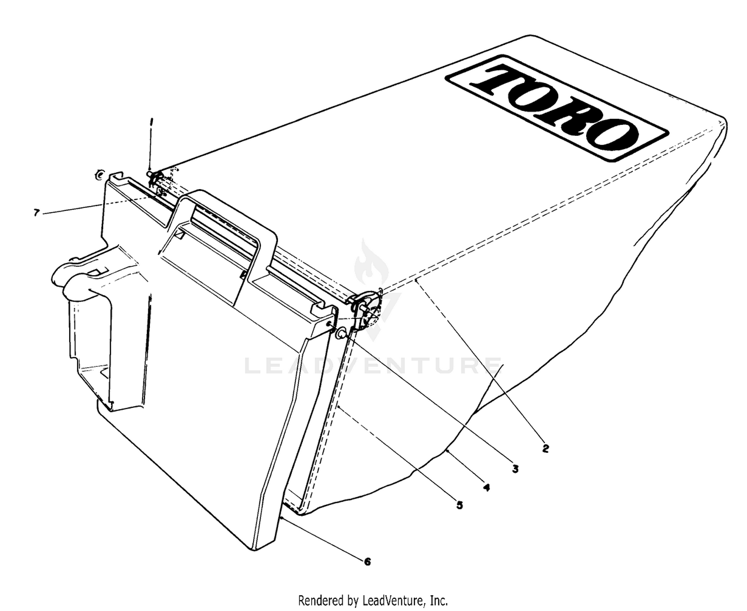 Grass Bag Assembly No. 12-8859