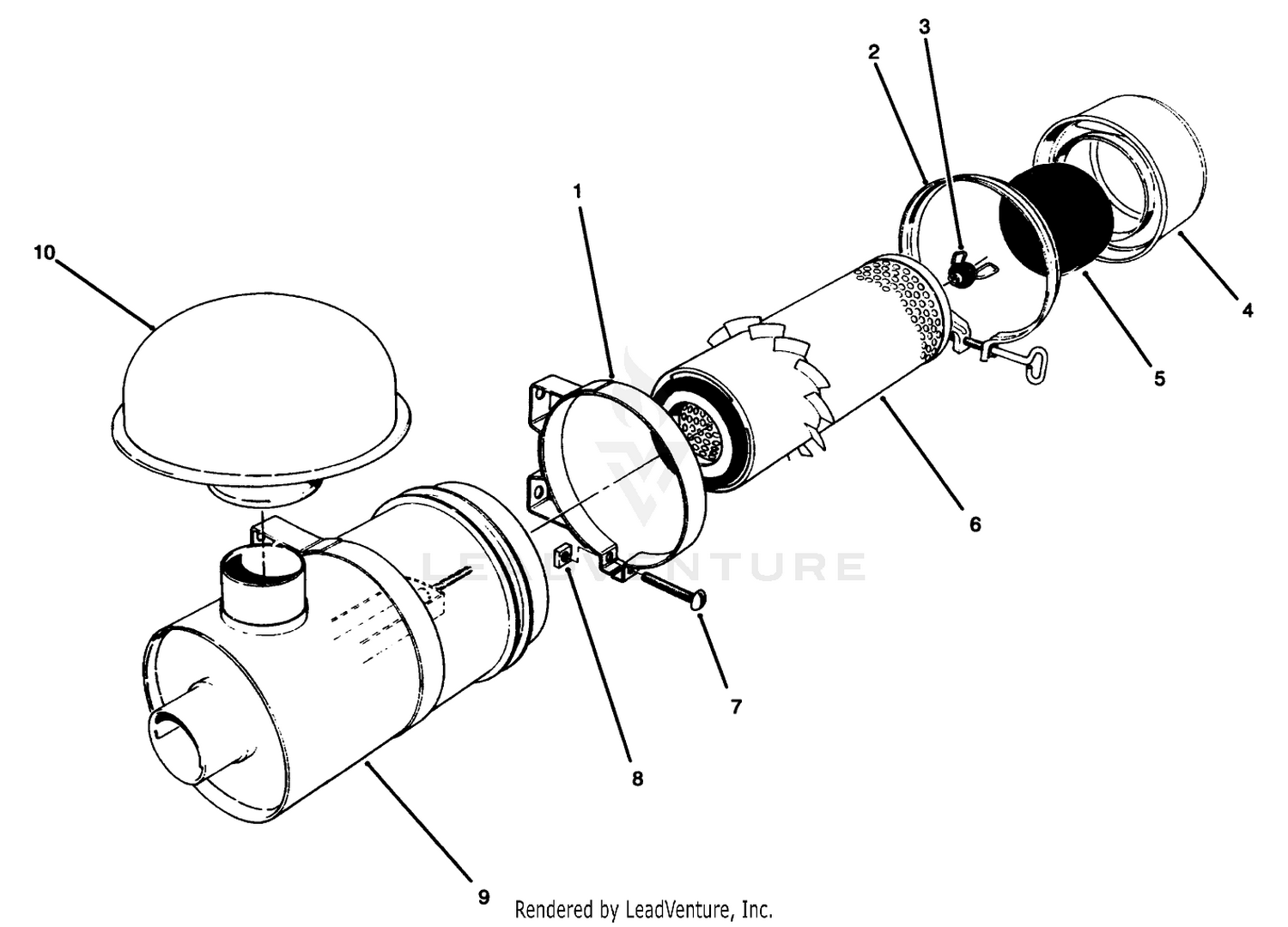 Air Cleaner Assembly No. 46-6890