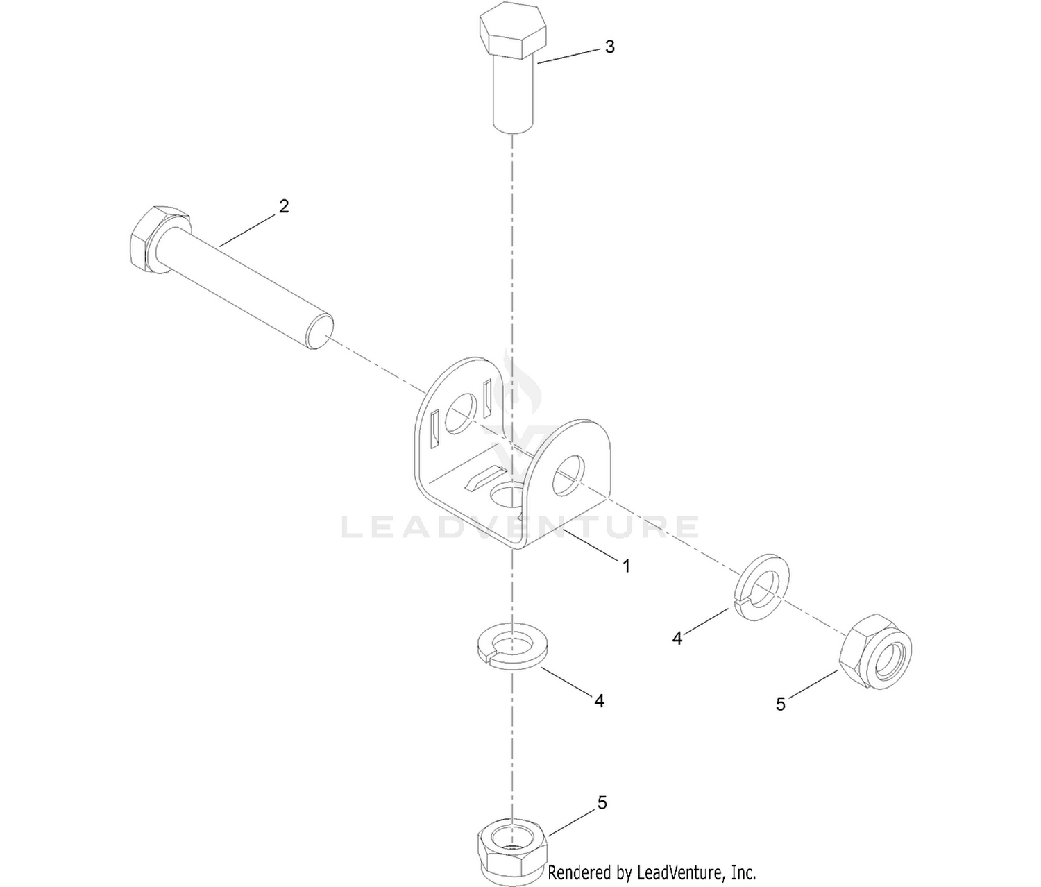 Light Mount Kit Assembly No. 140-6698