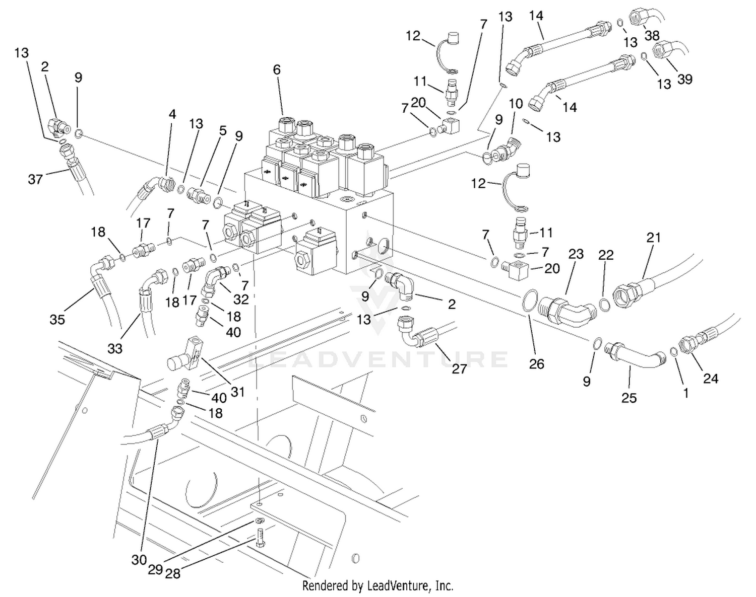 Hydraulic Control Manifold Assembly