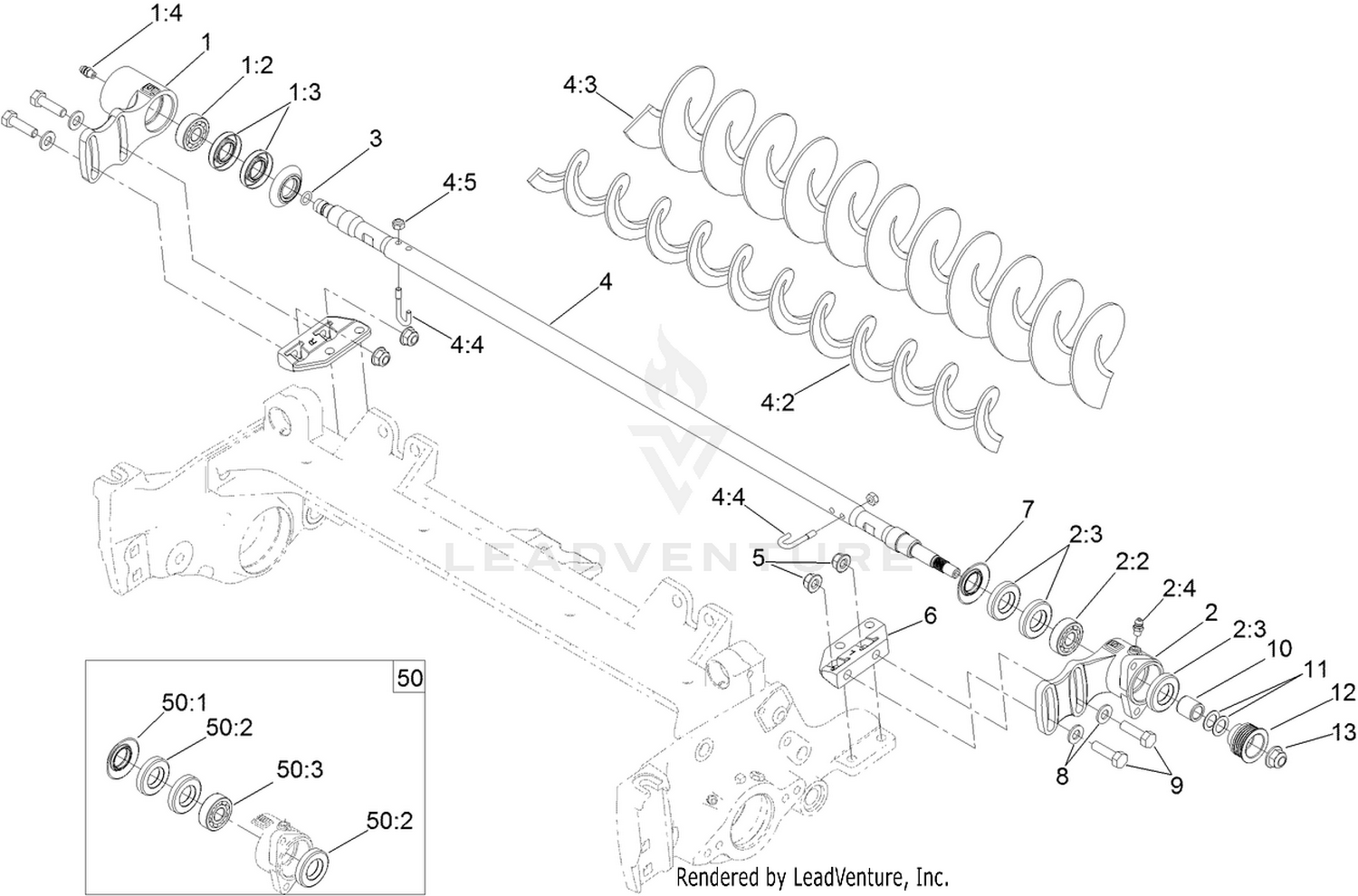 Roller Brush Assembly