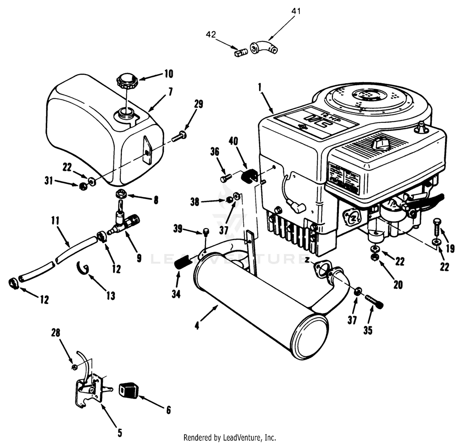 Engine, Fuel  Exhaust Systems