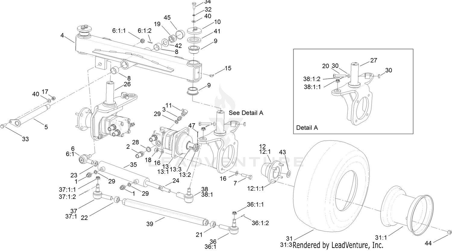Rear Axle Assembly